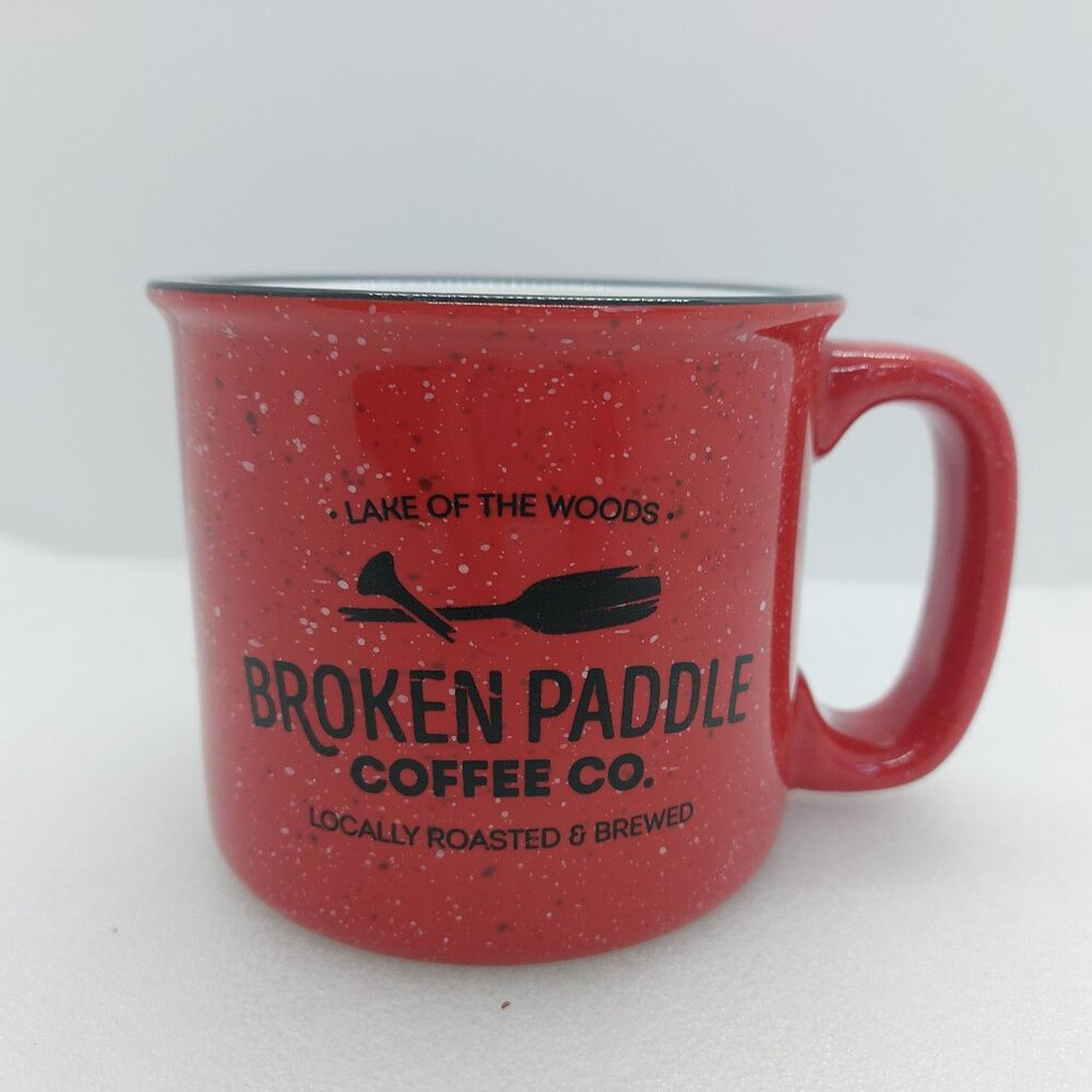 Lake Of The Woods "Broken Paddle Coffee Co." 10 oz Ceramic Coffee Mug